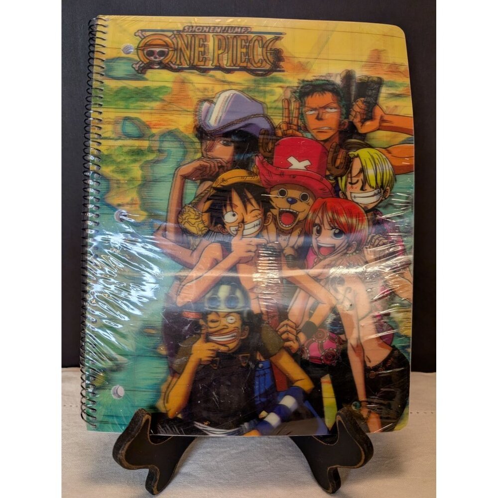 One Piece Spiral Notebook 8 X 10.5 Inches College Ruled 80 Sheets Shonen NEW!